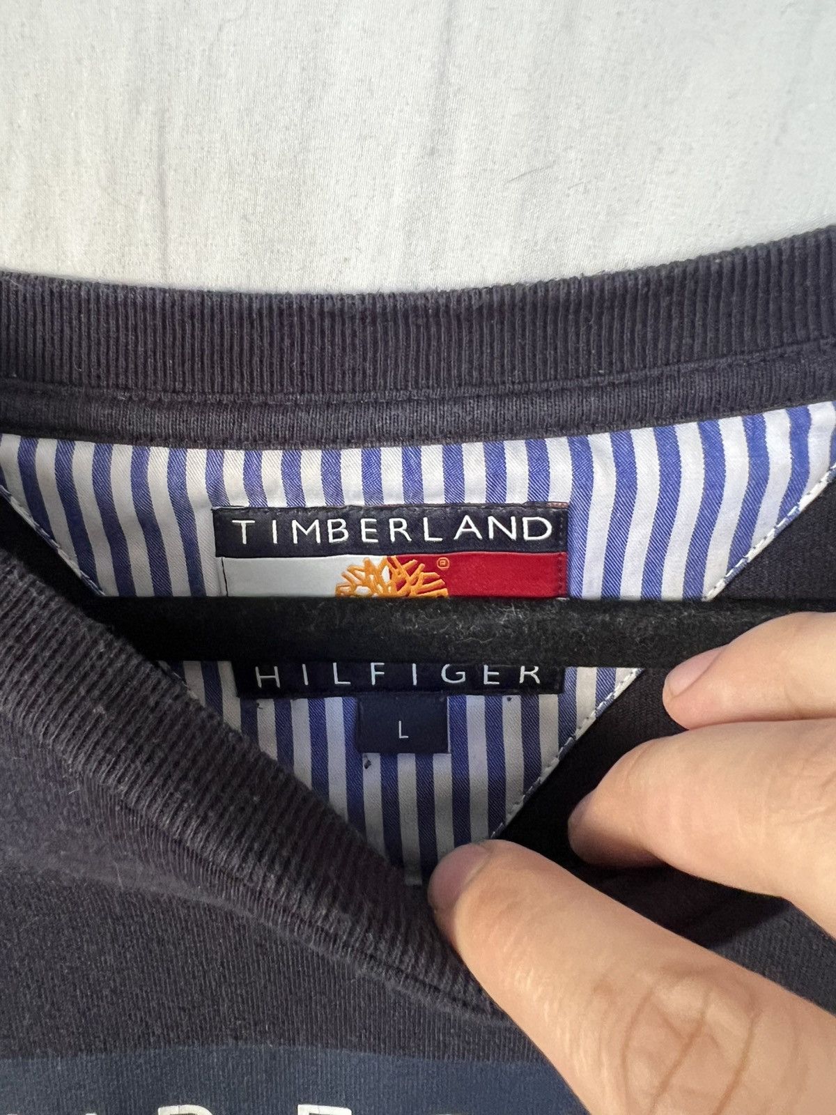 Timberland × Tommy Hilfiger Timberland x Hilfiger Logo T-Shirt Size US L / EU 52-54 / 3 - 4 Thumbnail
