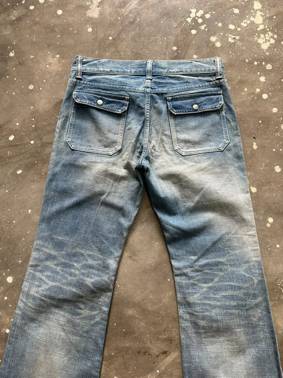 Other Delay by Win And Sons FLared bush Jeans Denim Size US 31 - 10 Thumbnail