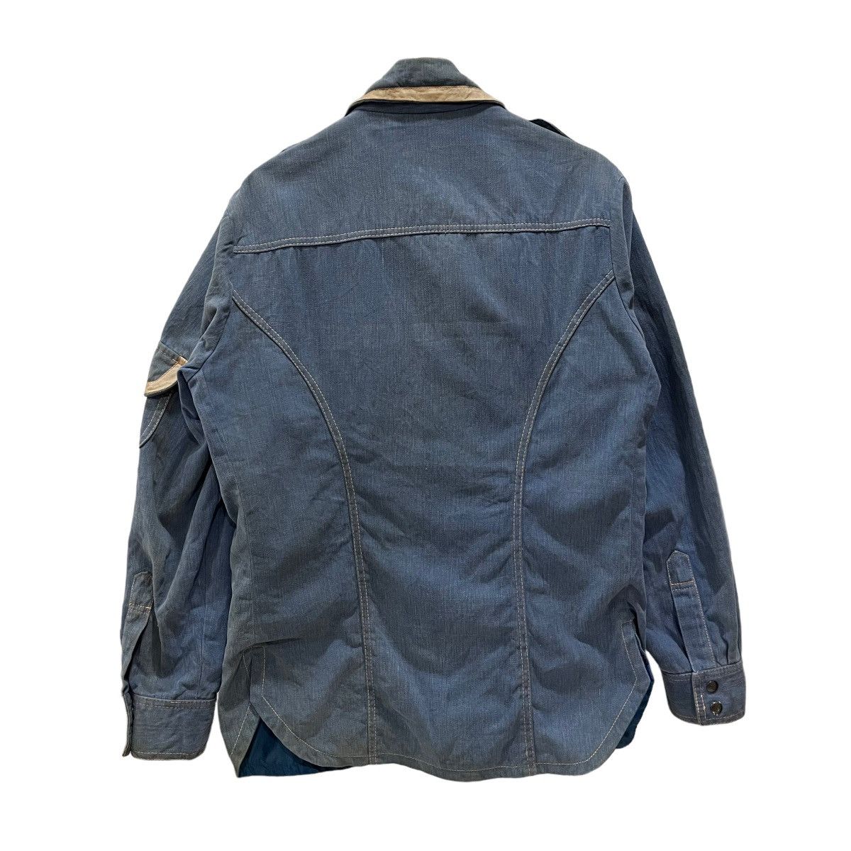 Cowboy Equipment × Vintage Vintage 80s Shelly Sportswear Western Style Denim Jacket Size US M / EU 48-50 / 2 - 9 Thumbnail