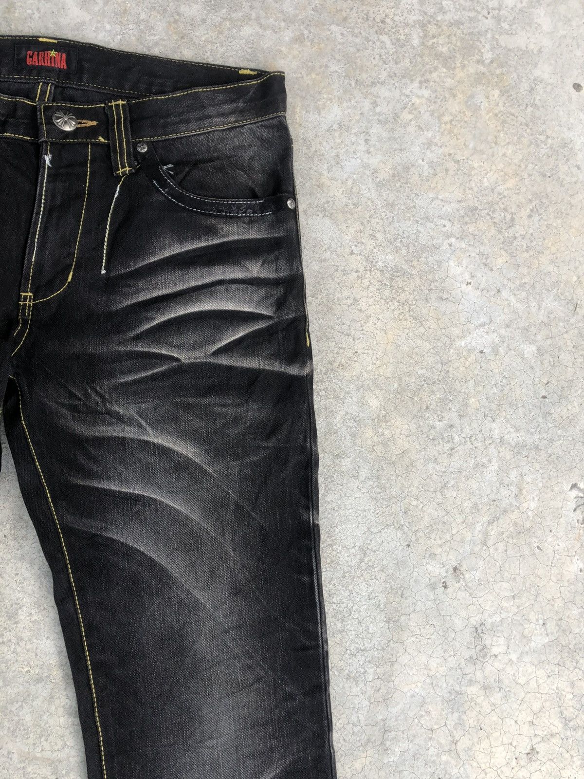 Tornado Mart Japanese Garhina Flared Jeans Distressed Jeans Size US 32 / EU 48 - 5 Thumbnail