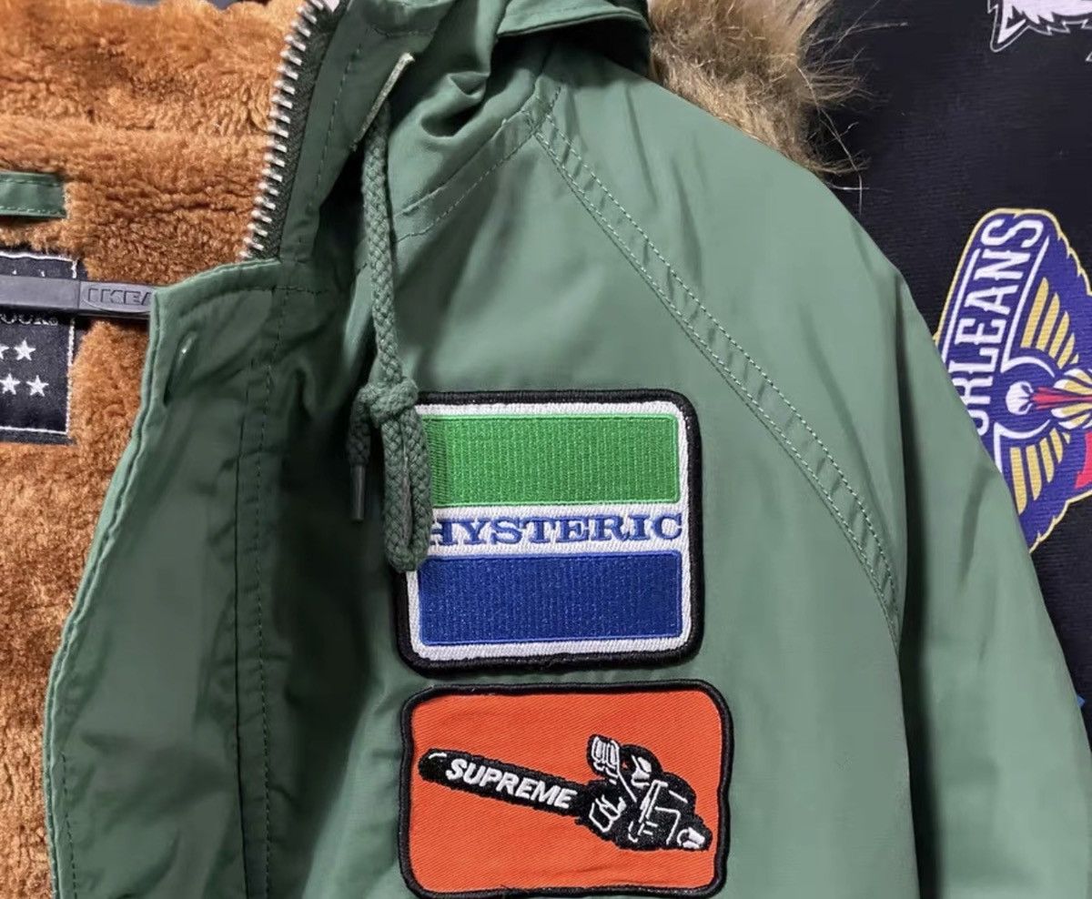 Hysteric Glamour × Supreme Supreme hysteric Glamour patches N-3b parka jacket Size US S / EU 44-46 / 1 - 3 Thumbnail