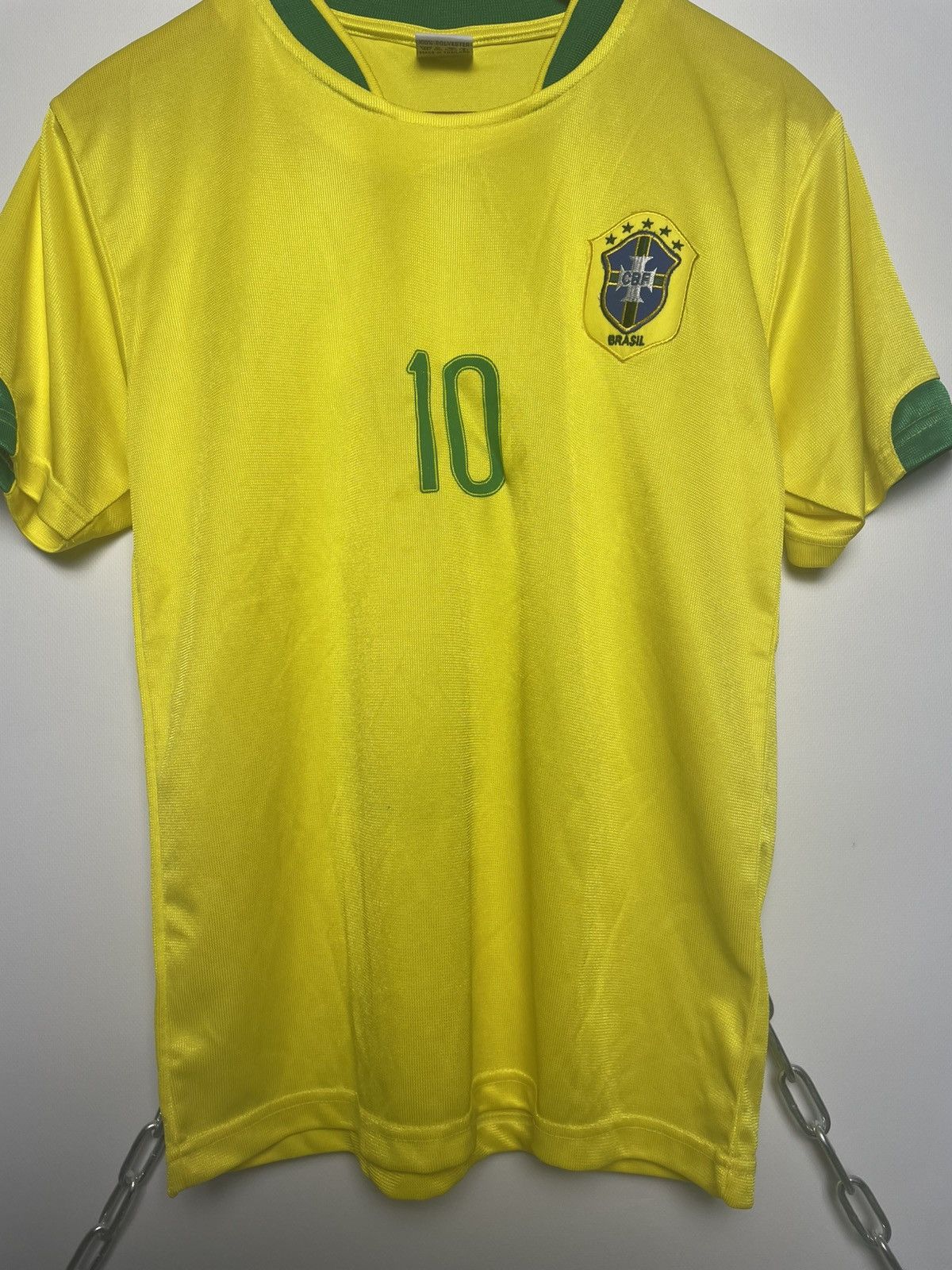 Other 🇧🇷2006 Brazil #10 Ronaldinho Jersey Home Size US M / EU 48-50 / 2 - 2 Thumbnail
