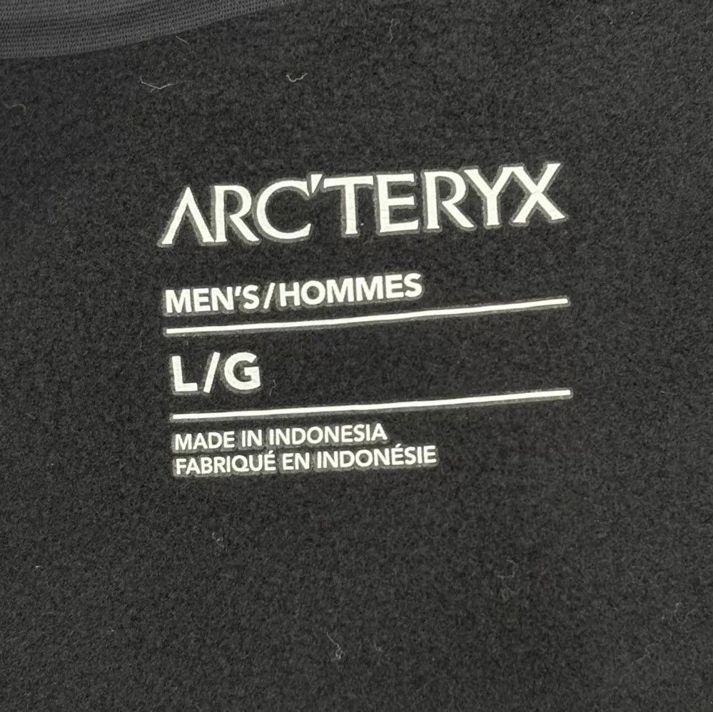 Arc'teryx Arcteryx Rho LT Crew Neck Black Fleece Men's L Size US L / EU 52-54 / 3 - 3 Thumbnail