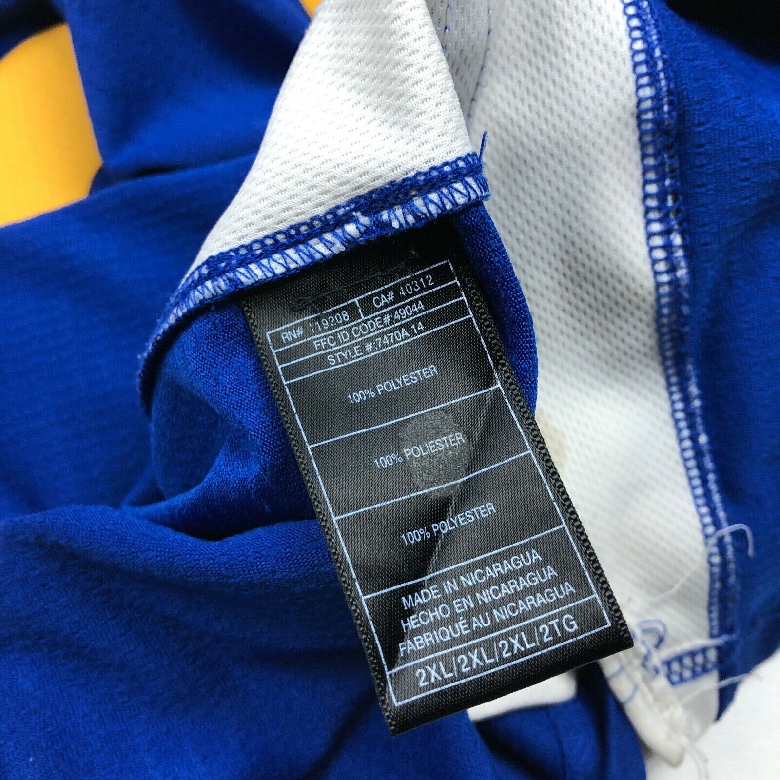Adidas × NBA Adidas NBA Golden State Warriors Steph Curry Jersey Size XXL Size US XXL / EU 58 / 5 - 6 Thumbnail