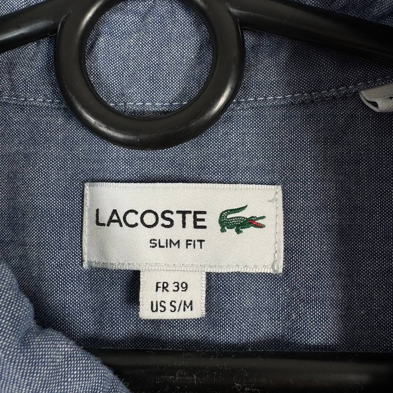 Lacoste Lacoste Chambray Button Down Shirt Blue Casual Mens Size S Size US S / EU 44-46 / 1 - 3 Thumbnail