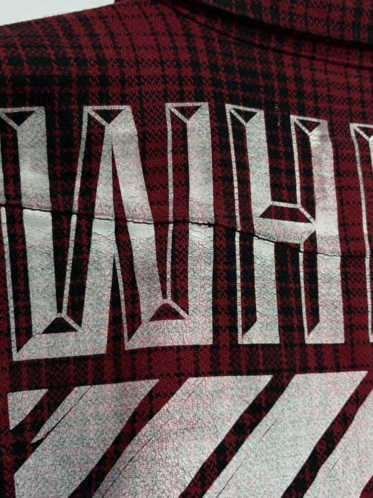 Off-White Off White Tartan Check Flannel Overshirt Jacket Button Up Size US M / EU 48-50 / 2 - 16 Thumbnail