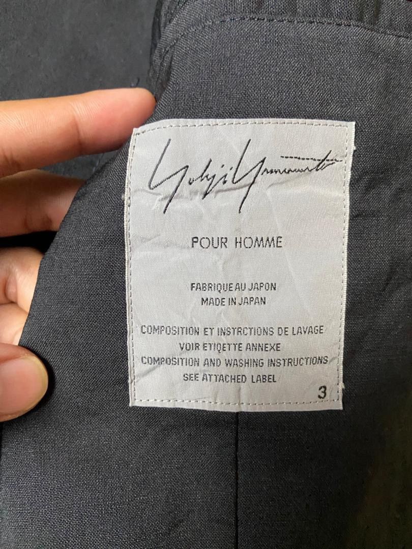 Yohji Yamamoto Yohji Yamamoto Pour Homme Patchwork Blazer (177) Size US S / EU 44-46 / 1 - 3 Thumbnail