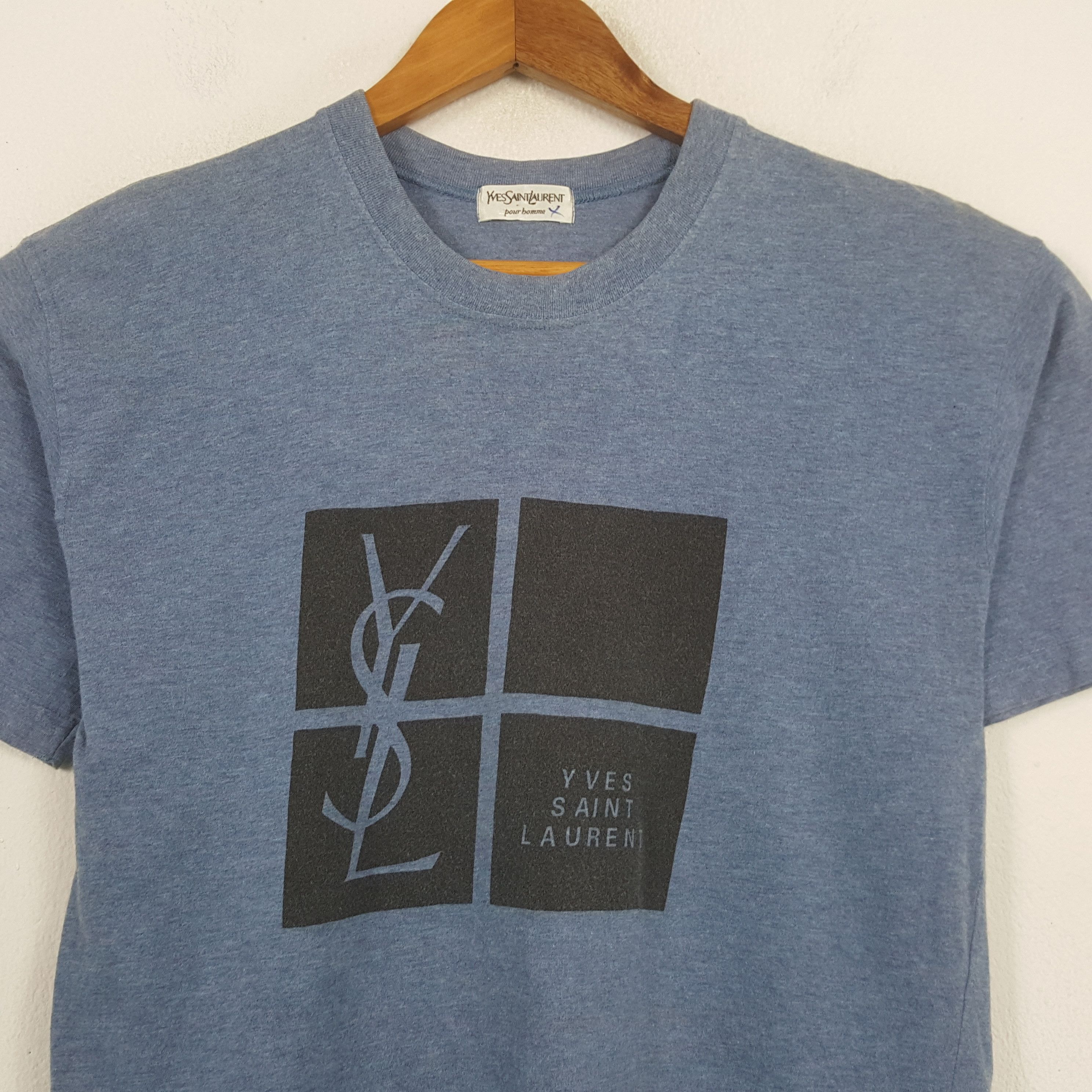 Vintage × Yves Saint Laurent Vintage Yves Saint Laurent Italian Brand T-shirt C294N15 Size US S / EU 44-46 / 1 - 2 Thumbnail