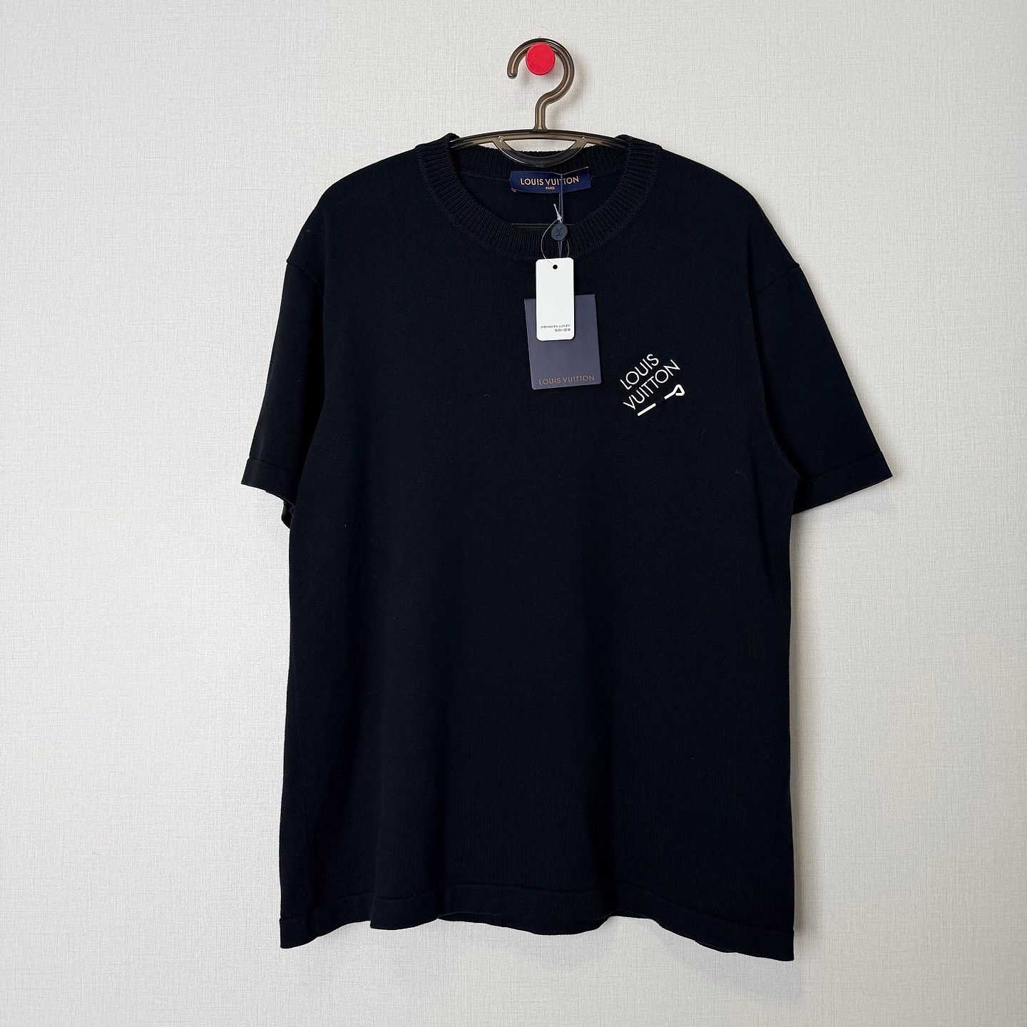 Louis Vuitton Louis Vuitton Logo Short Sleeve T-Shirt Size M Size US M / EU 48-50 / 2 - 1 Thumbnail