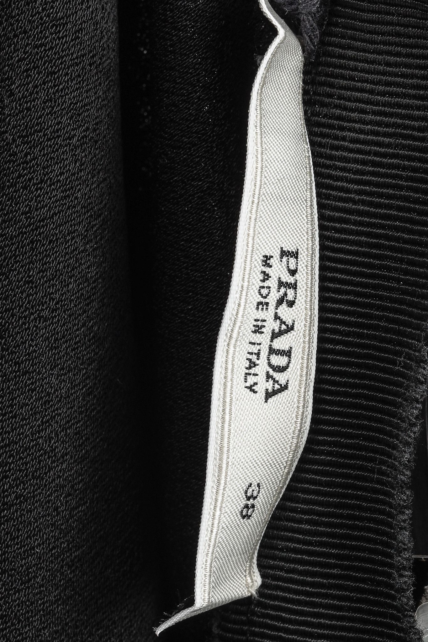 Prada Prada Black Crepe Bow Sleeveless Dress Size XS / US 0-2 / IT 36-38 - 9 Thumbnail