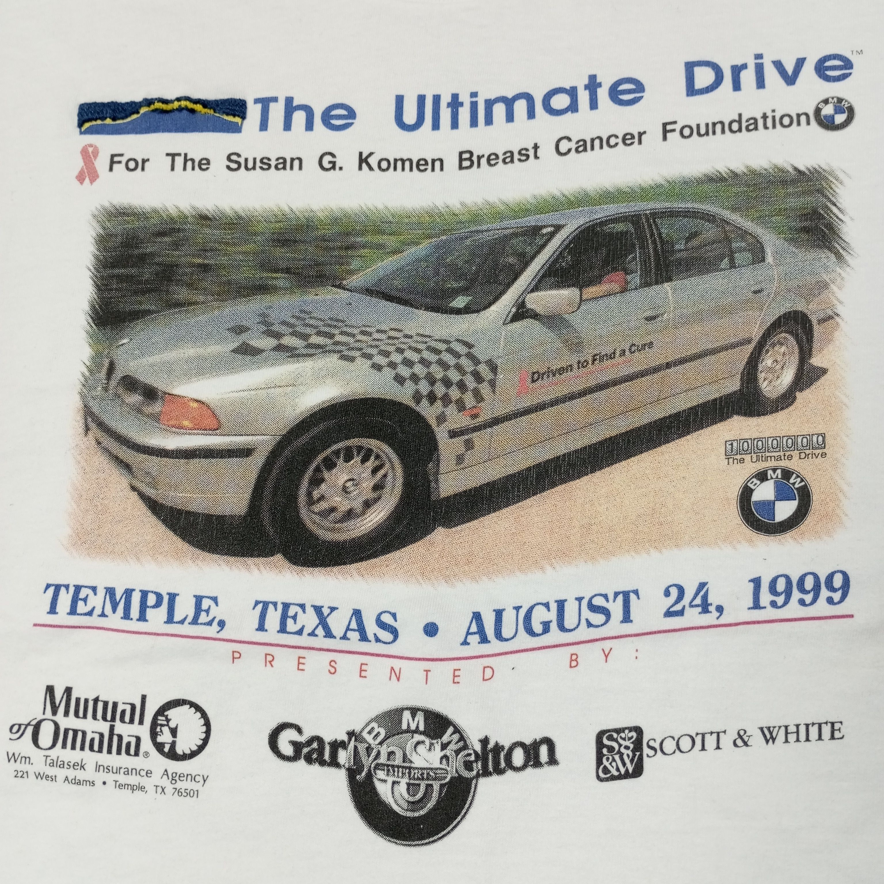 BMW BMW The Ultimate Drive Vintage Tshirt c223n67 Size US L / EU 52-54 / 3 - 2 Thumbnail
