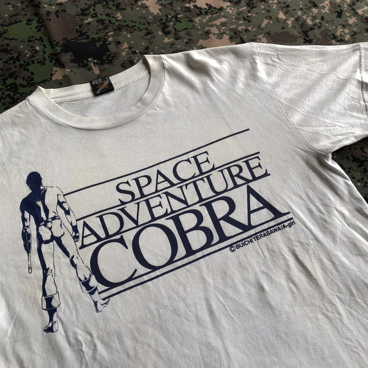 Anime Vtg Space Adventure Cobra 80s Sci Fi Anime Manga Tshirt Size US M / EU 48-50 / 2 - 1 Thumbnail