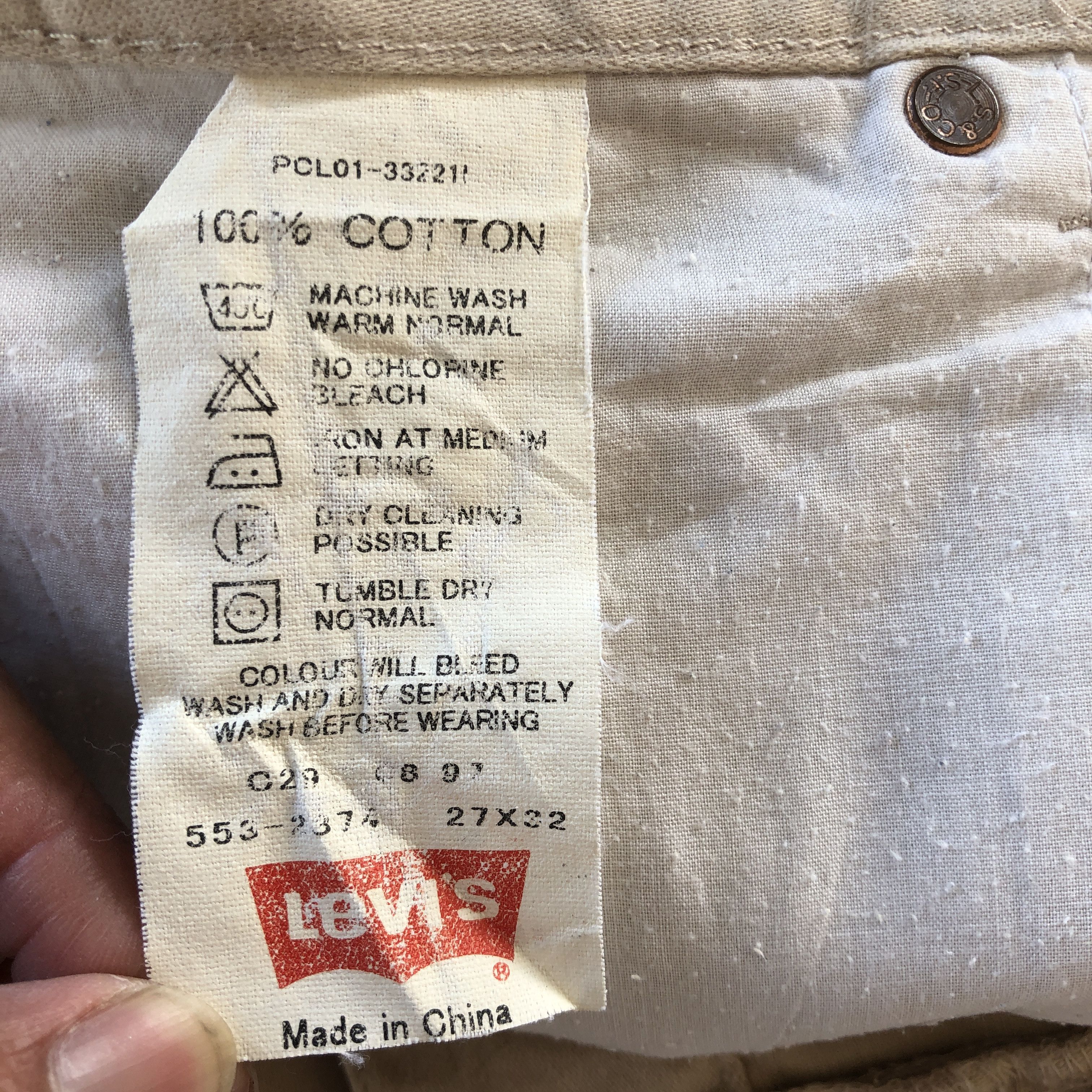 If Six Was Nine Vintage Levis 553 Bell Bottom Jeans Levi's Boot Cut Denim Size 28" / US 6 / IT 42 - 9 Thumbnail