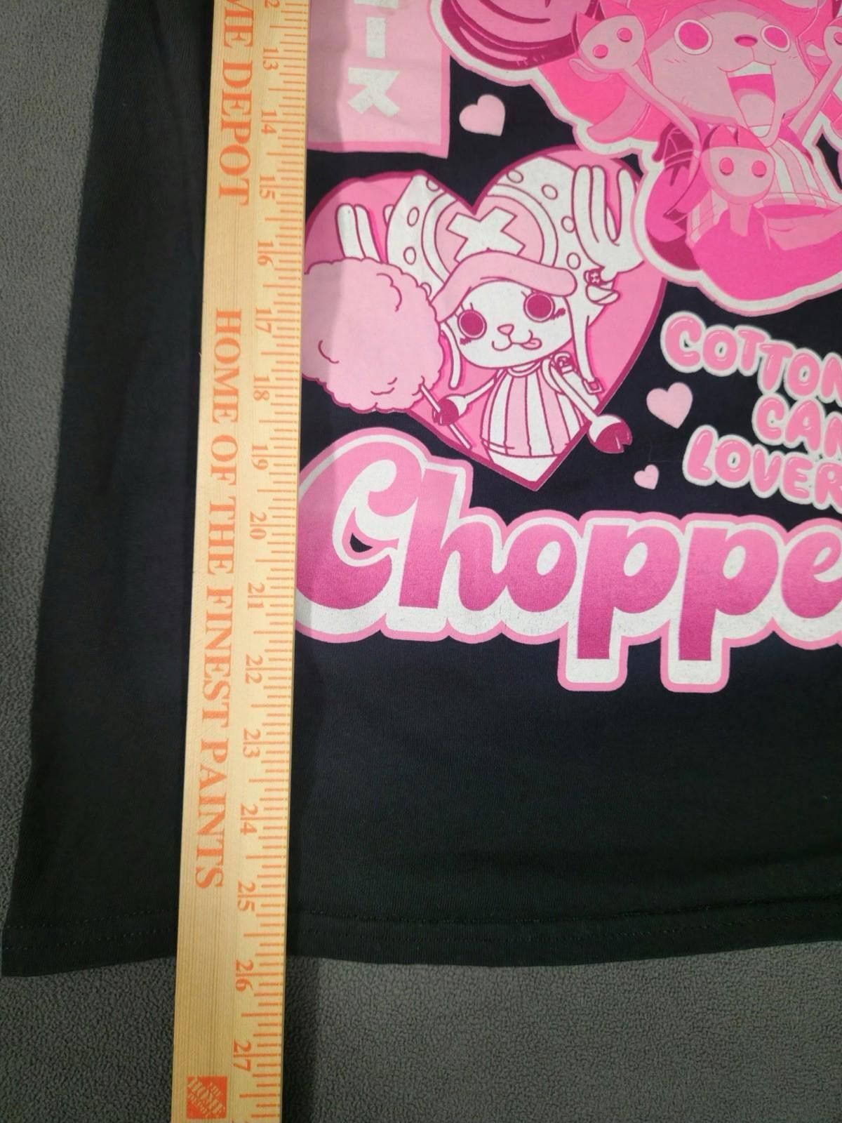 Other One Piece Tony Tony Chopper T-Shirt Black Pink Anime #2 Size ONE SIZE - 2 Thumbnail