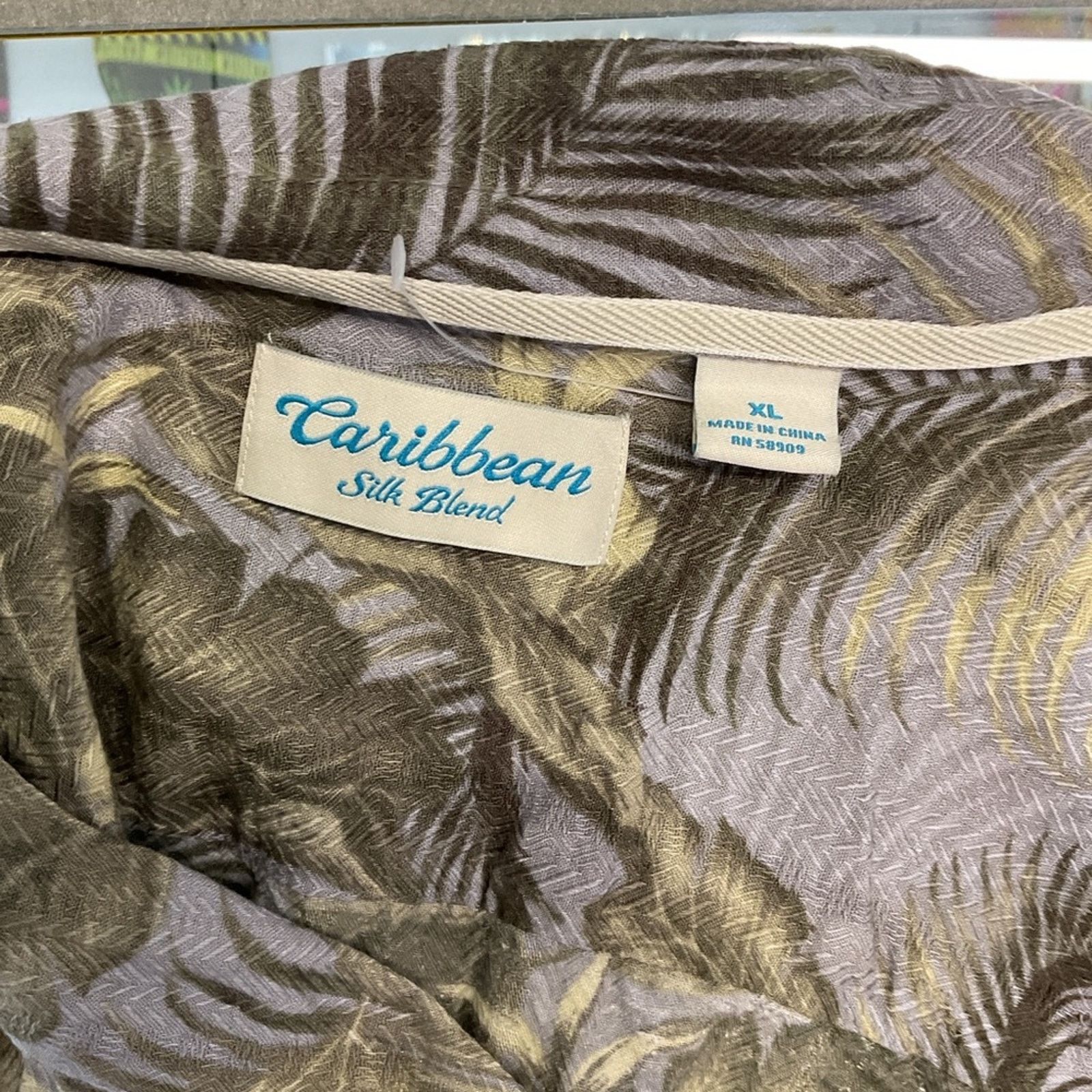 Vintage Caribbean Blend Hawaiian Shirt Size US XL / EU 56 / 4 - 3 Thumbnail