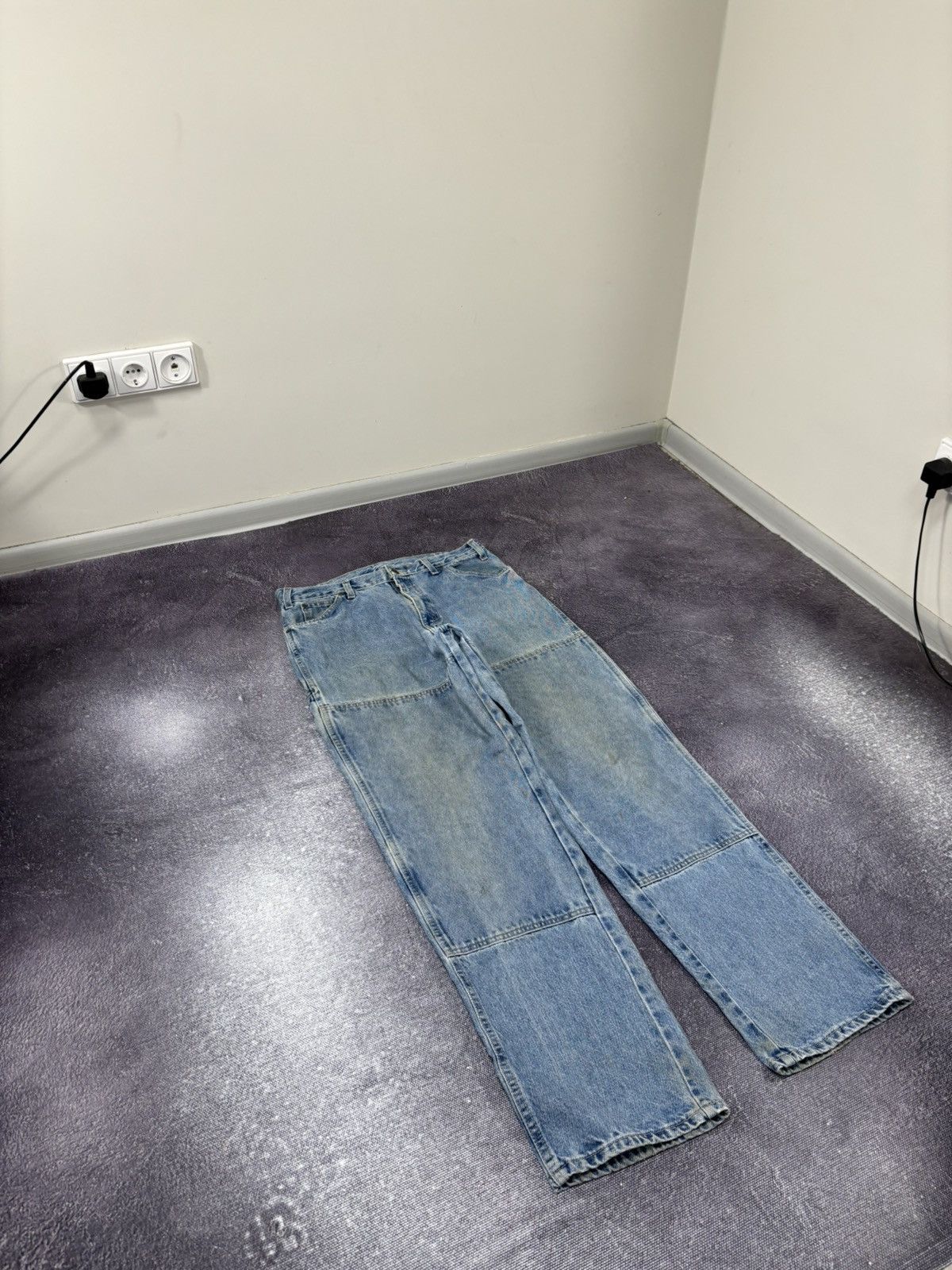 Dickies Vintage Dickies Double Knee American Denim Hype Jeans Size US 32 / EU 48 - 3 Thumbnail