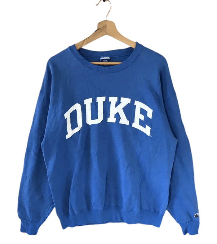 Champion Vintage 90's Champion X Duke University Sweatshirts Size US L / EU 52-54 / 3 - 1 Thumbnail