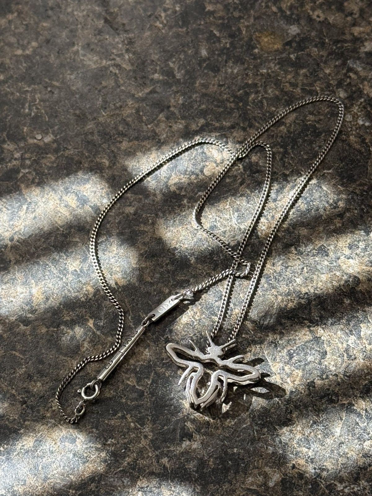 Hedi Slimane Dior 3d Bee Necklace
