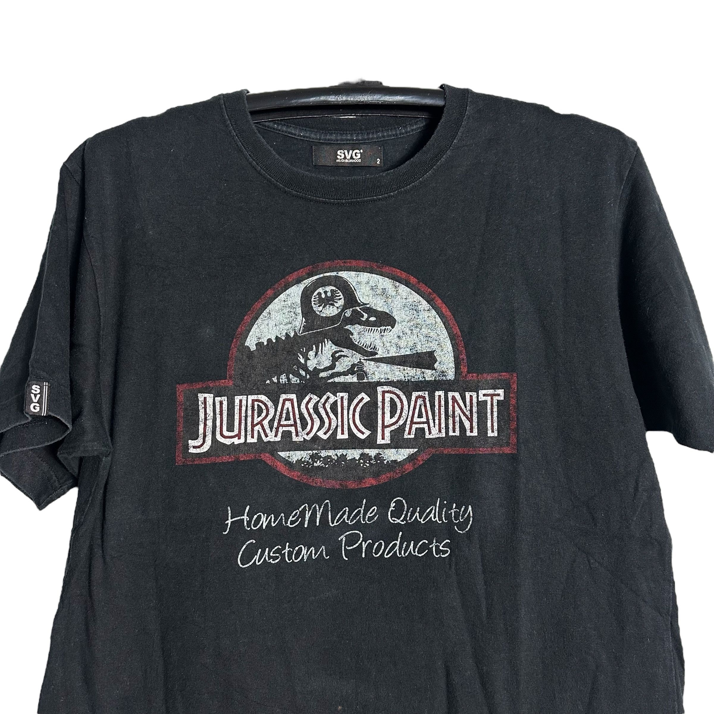 Neighborhood 🔥RARE🔥SVG Neighborhood Jurassic Park Parody T-shirt Size US M / EU 48-50 / 2 - 2 Thumbnail