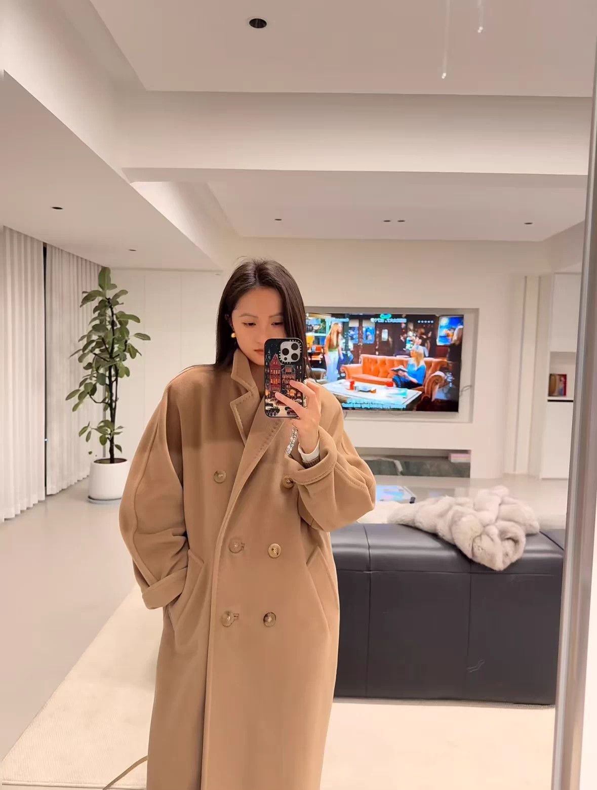 Max Mara MaxMara Vintage Classic Camel 101801 Long Coat 32 Size XXS / US 00 / IT 34 - 7 Thumbnail