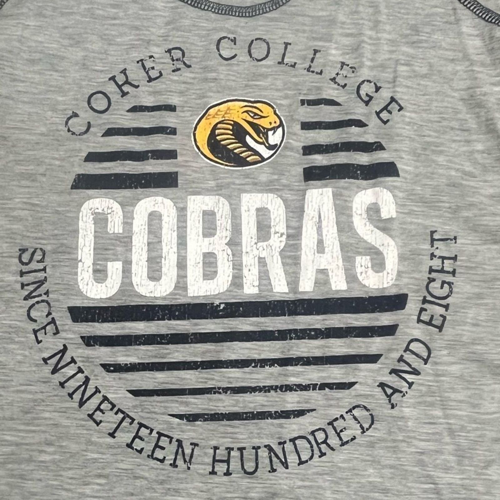 Russell Athletic NWT Coker College Cobras Tank Top Grey - Size S Size S / US 4 / IT 40 - 2 Thumbnail