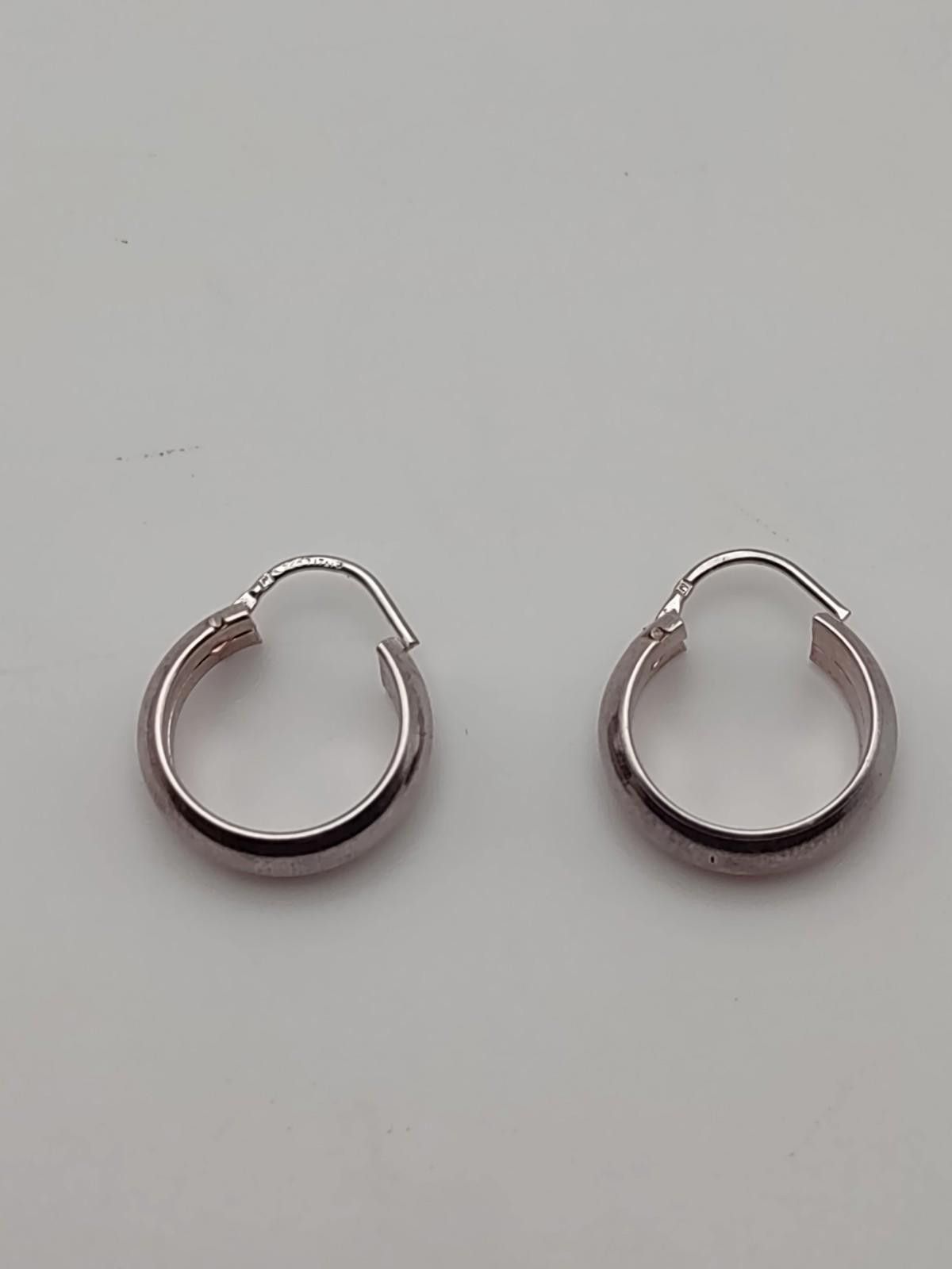 Sterling Silver Sterling Silver 925 Small Hinged Hoop Huggie Earrings Size ONE SIZE - 1 Thumbnail
