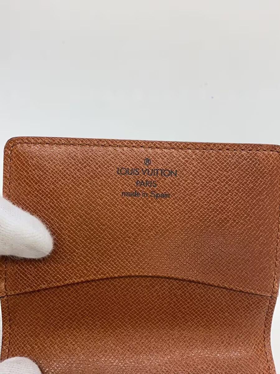 Louis Vuitton Louis Vuitton Leather Coin Case Brown Size ONE SIZE - 3 Thumbnail