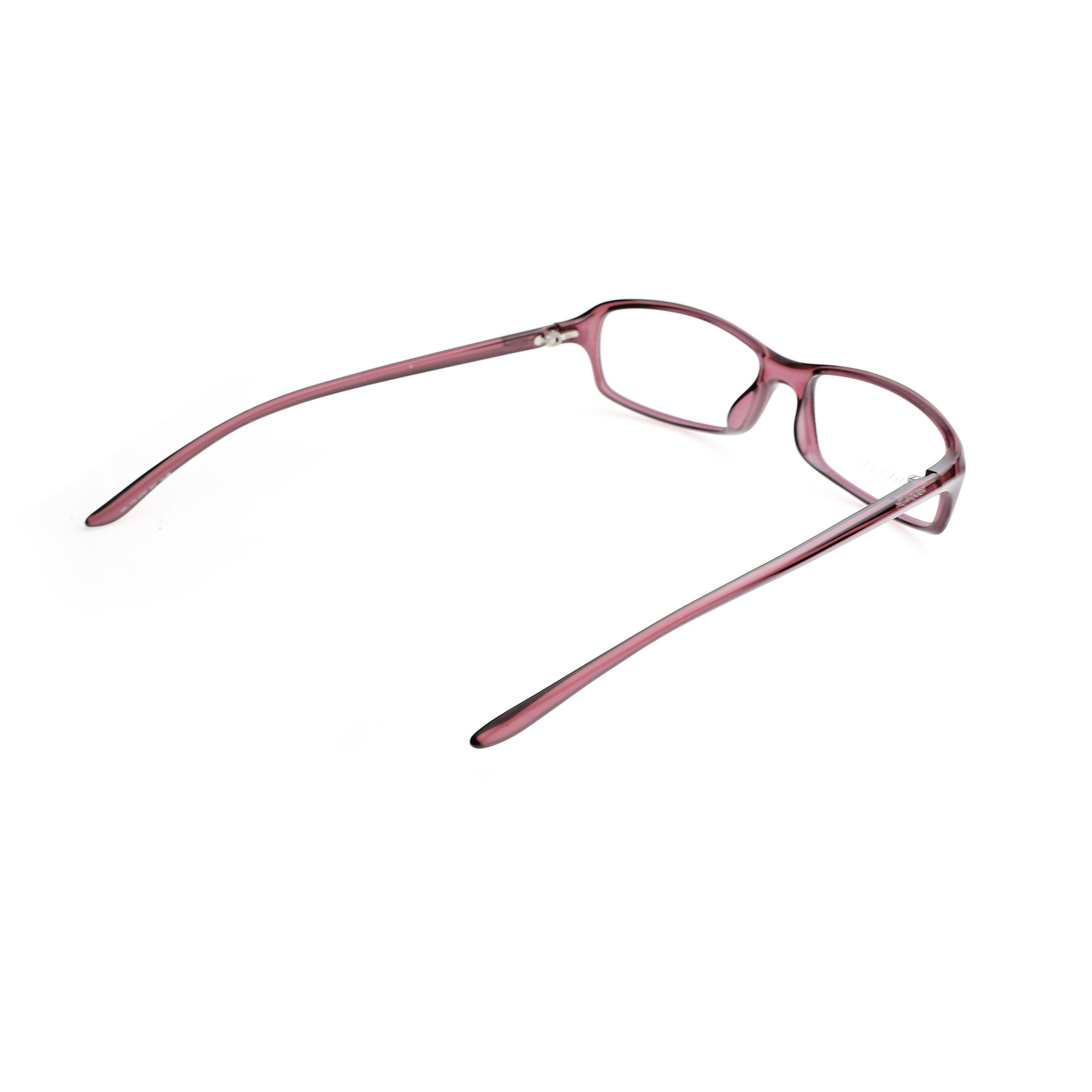 Yves Saint Laurent Yves Saint Laurent FW03 Cherry Red Transparent Flat Glasses Size ONE SIZE - 2 Thumbnail
