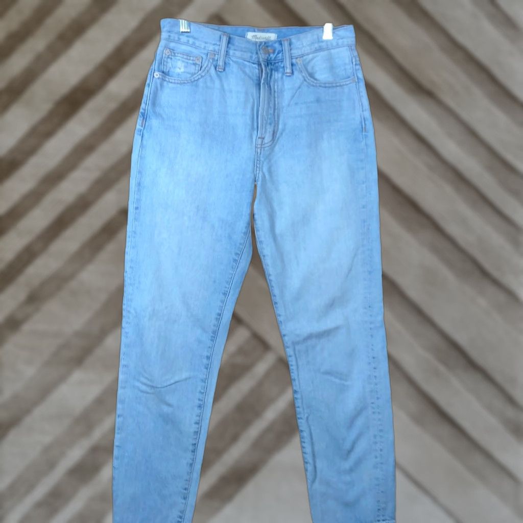 Madewell Madewell Womens Jeans Blue Denim The Perfect Vintage High Rise 100% Cotton 27 Jeans Regular 5-Pocket Design Straight Womens 28 Inseam 27 Inseam? Size 28" / US 6 / IT 42 - 1 Thumbnail