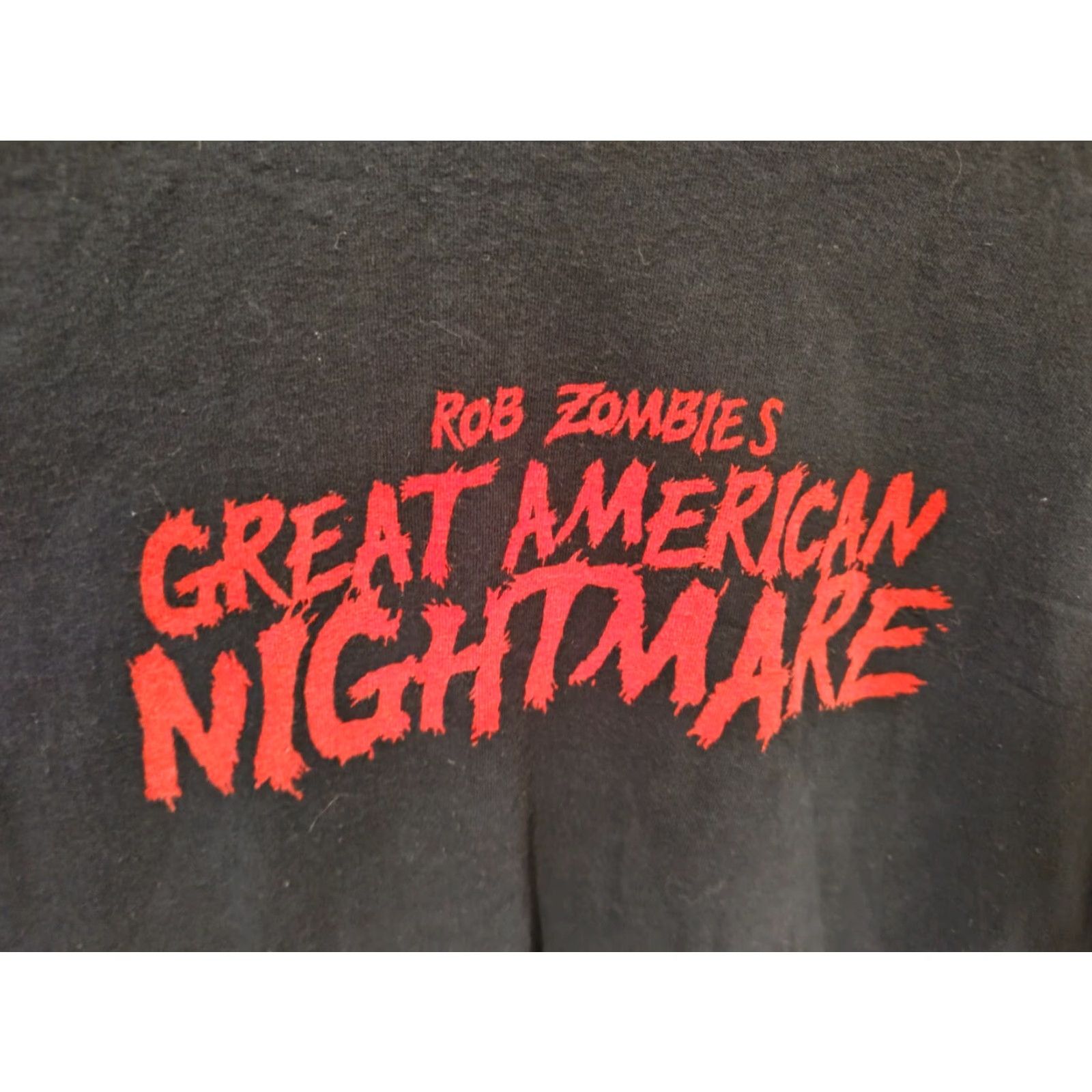 Greats Rob Zombie T-Shirt Music Black Size L Short Sleeve Gildan Mens Size US L / EU 52-54 / 3 - 2 Thumbnail