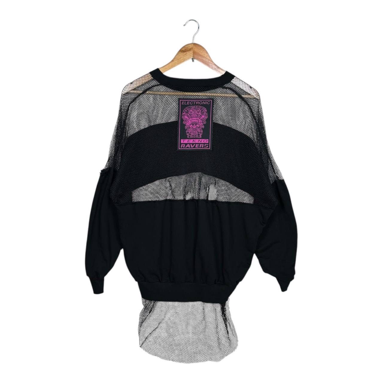 Diesel Diesel 2019SS/F Sandy-C Mesh Sweater Electronic Tekno Ravers Size US XXL / EU 58 / 5 - 2 Thumbnail