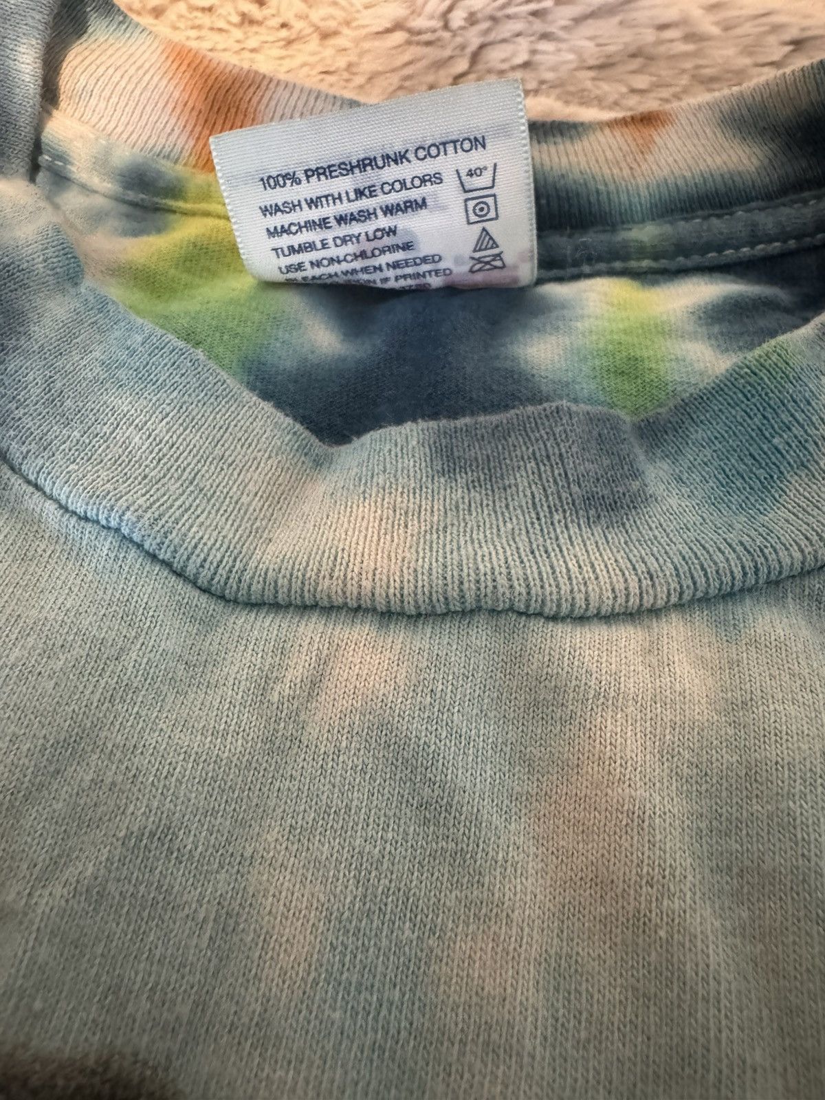 WWF 1997 RARE vintage DUDE LOVE ❤️‍🔥 MANKIND wrestling tee tie-dye Size US M / EU 48-50 / 2 - 15 Thumbnail
