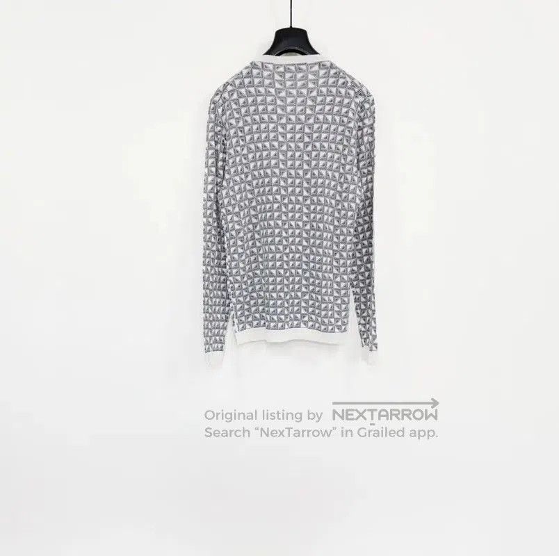 Versace Versace Men's Long Sleeve Wool Pullover Sweater . Size US M / EU 48-50 / 2 - 2 Thumbnail