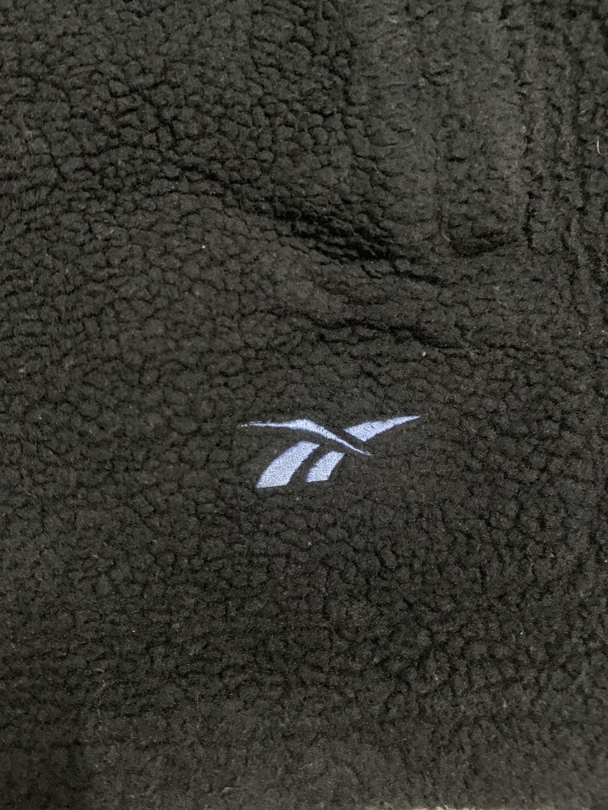 Reebok Vintage 90s Reebok Full Zip Navy Deep Pile Fleece Jacket Size US L / EU 52-54 / 3 - 9 Thumbnail