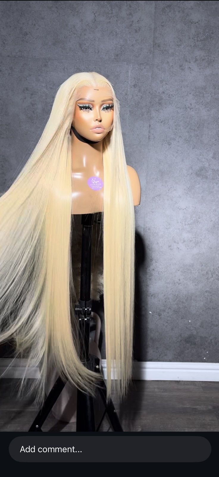 Other Raw vip human hair 613 blonde lace front wig Size ONE SIZE - 14 Thumbnail