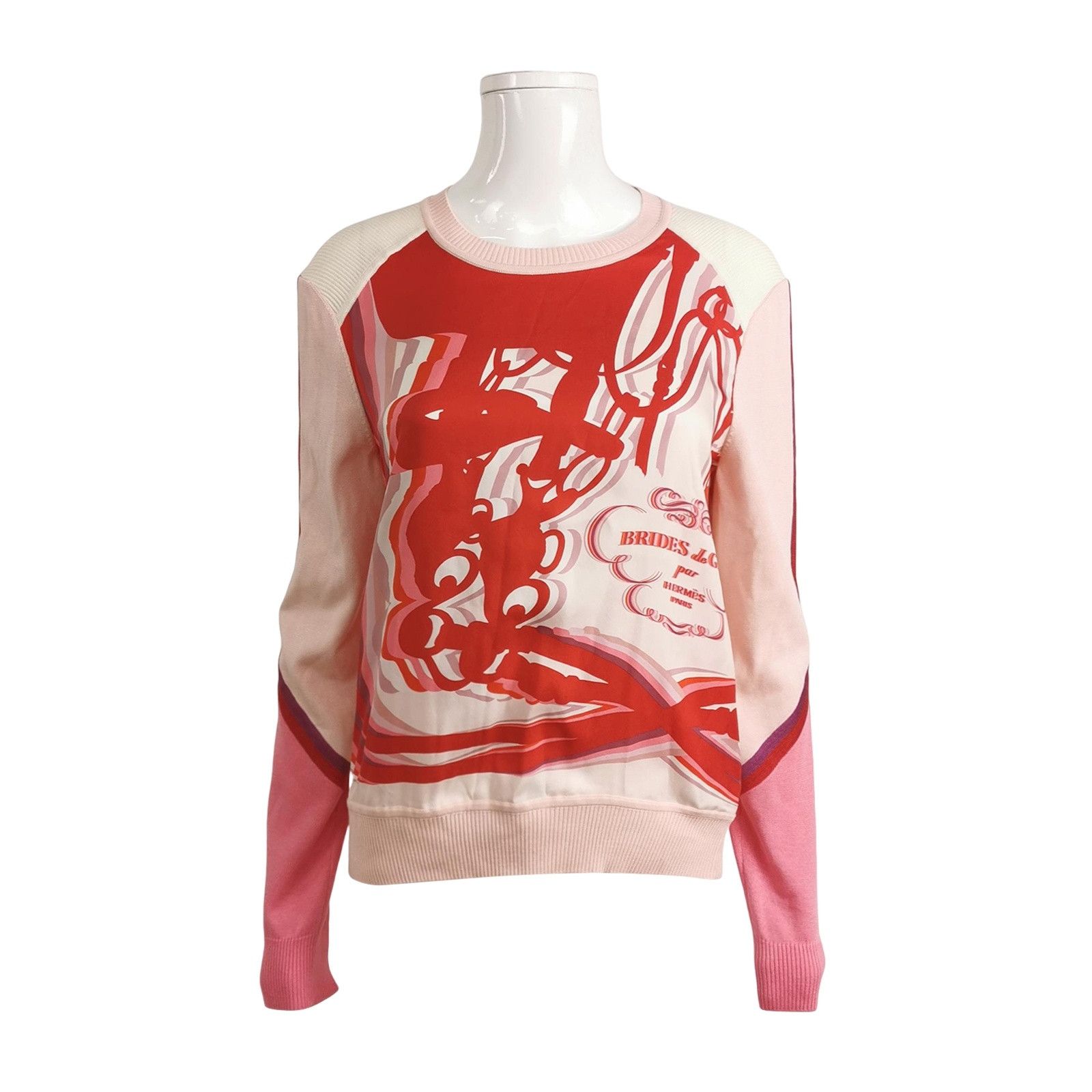 Hermes Hermes Brides de Gala Silk Blend Sweater 38 Size S / US 4 / IT 40 - 1 Thumbnail