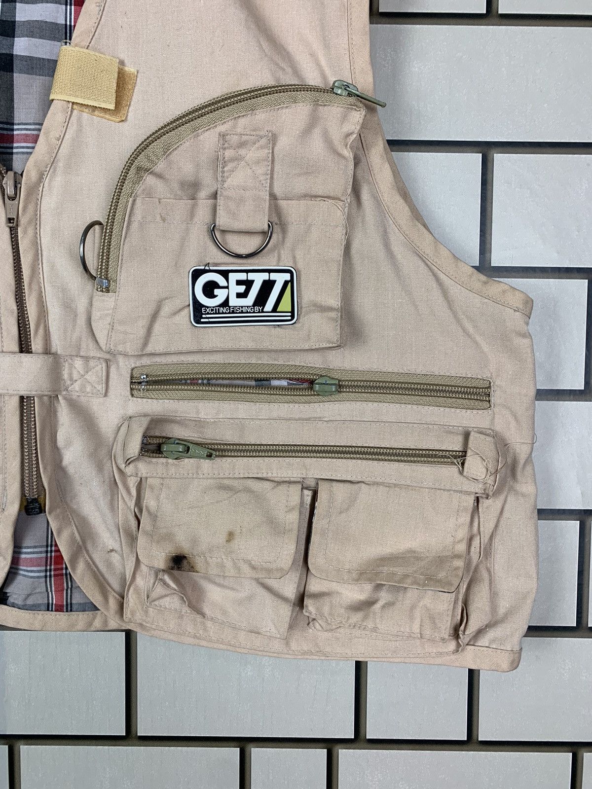 Japanese Brand Vintage Gett Multi Pocket Vest Size US M / EU 48-50 / 2 - 6 Thumbnail