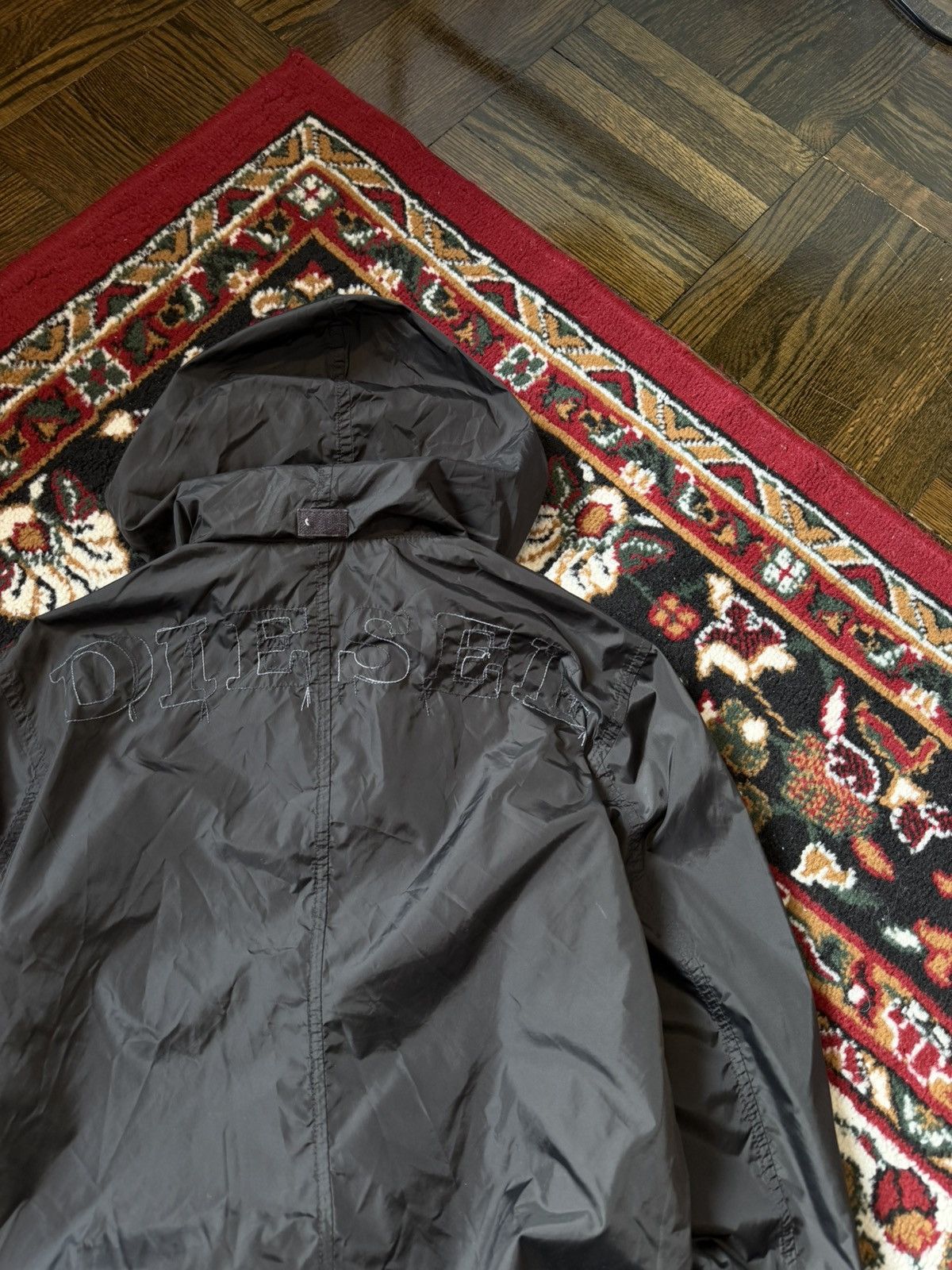 Diesel Y2K Diesel Distressed Full Zip Long Sleeve Windbreaker Size US XS / EU 42 / 0 - 6 Thumbnail