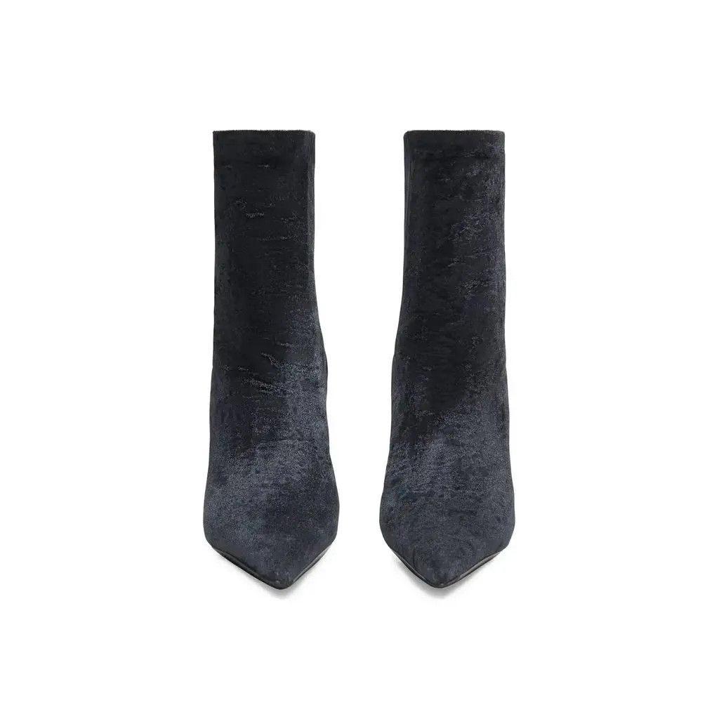 Balenciaga o1w1db10625 Knife 110mm Booties in Black Size US 8.5 / IT 38.5 - 3 Thumbnail