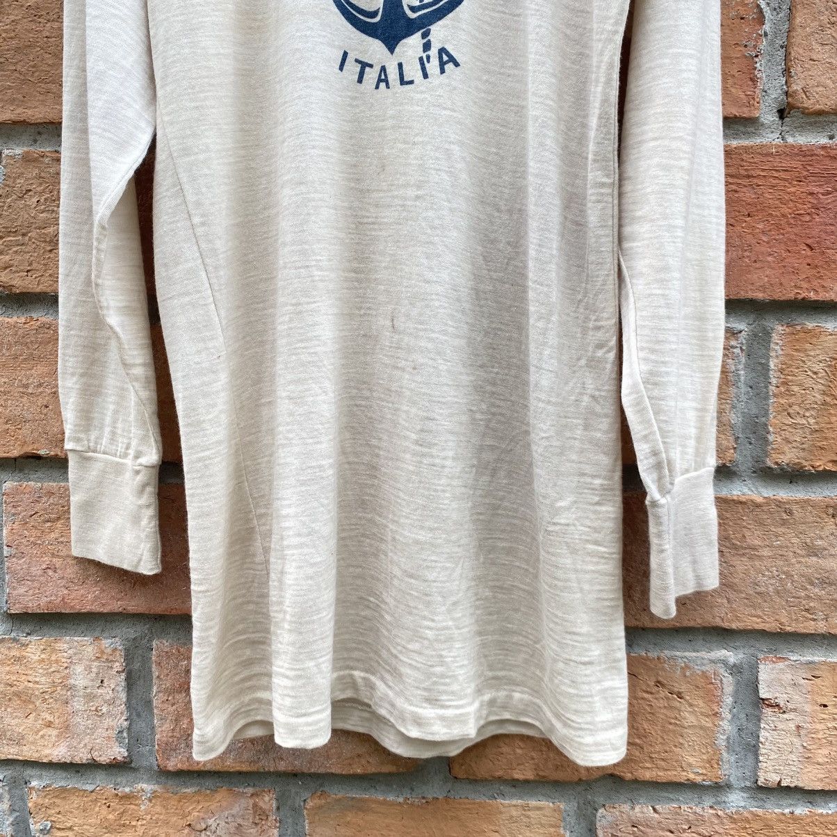 Vintage MARINA LITARE Brown Stretch Knit Logo Dress Long Sleeves Size S / US 4 / IT 40 - 14 Thumbnail