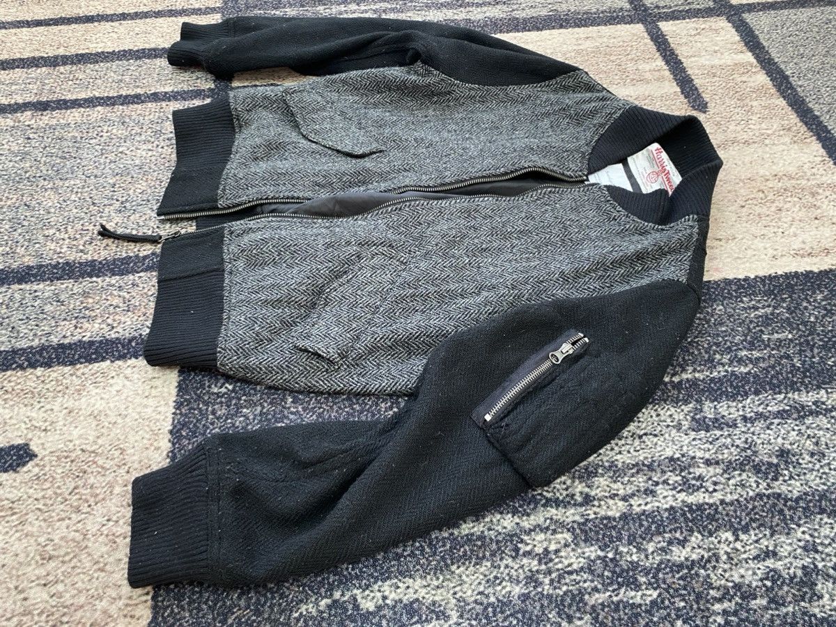 Harris Tweed Japanese Brand Harris Tweed x Sevenday Sunday bomber jacket Size US L / EU 52-54 / 3 - 4 Thumbnail
