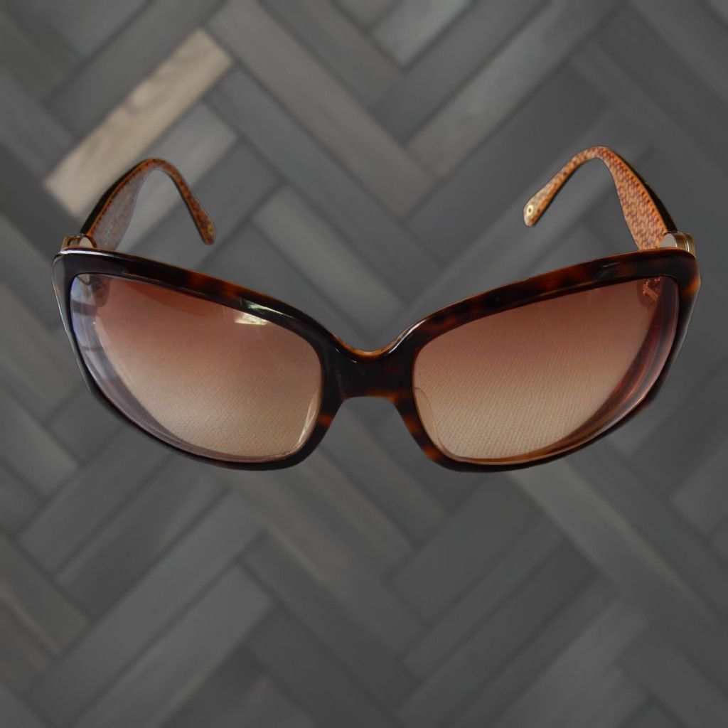 Coach VINTAGE Coach Sunglasses Frames Only Women Brown Prescription 62x17-125 Size ONE SIZE - 1 Thumbnail