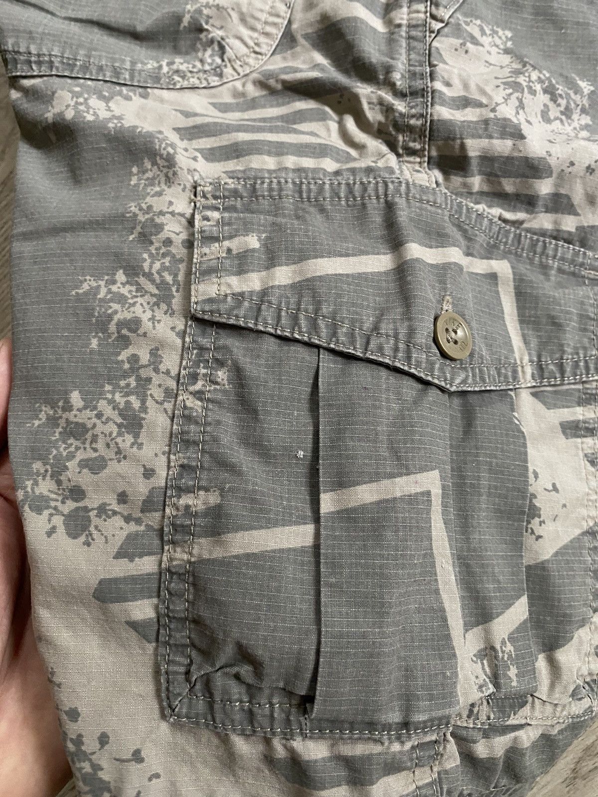 Nike × Vintage Vintage Nike Cargo Shorts y2k style Size US 32 / EU 48 - 9 Thumbnail