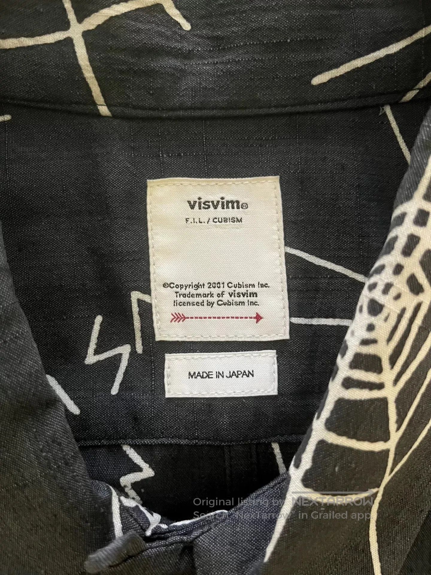 Visvim Visvim 19ss Spider Web Shirt. Size US L / EU 52-54 / 3 - 4 Thumbnail