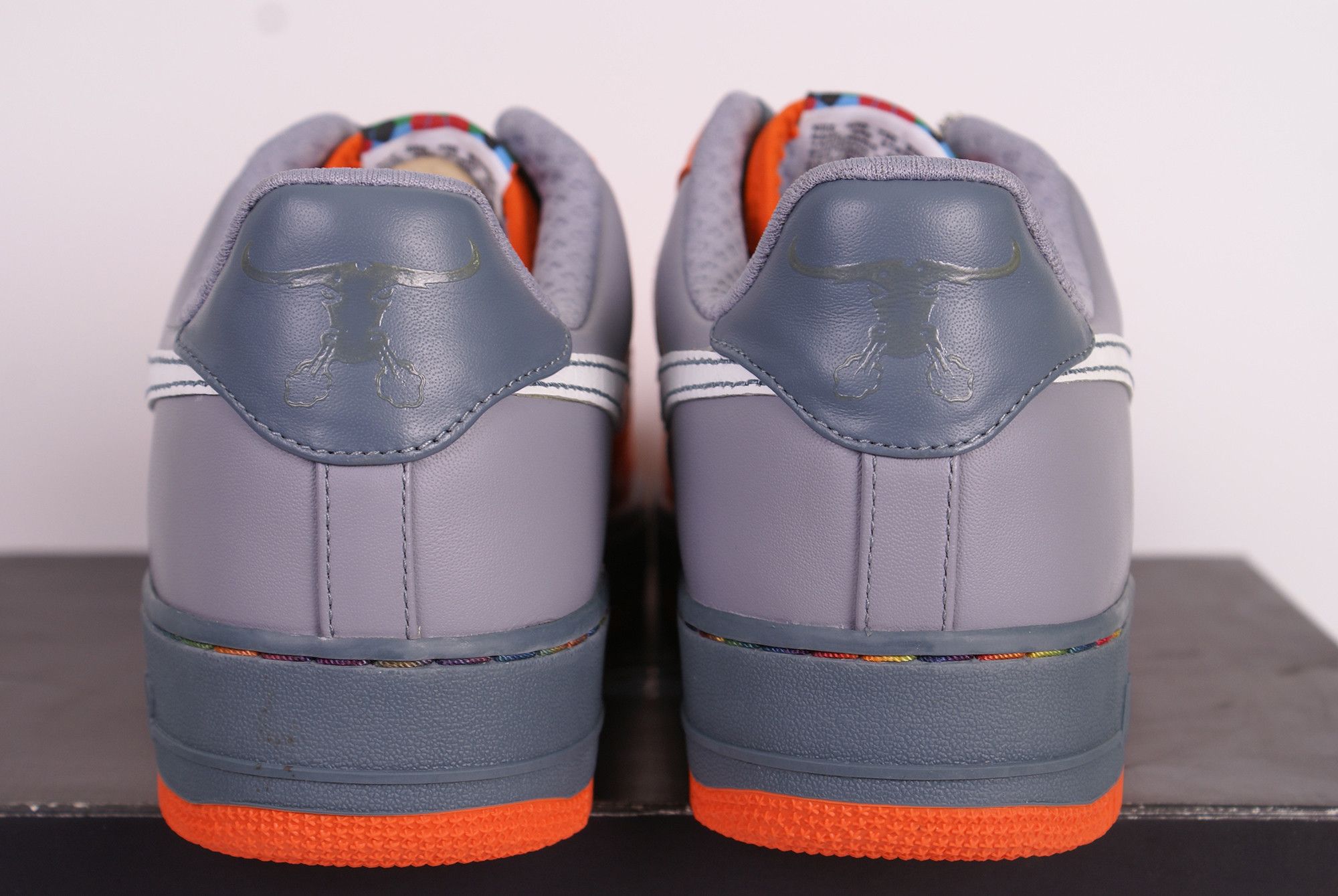 Nike 2007 Air Force 1 Premium 07 GAUCHO'S GYM Orange 315180 811 Size US 12.5 / EU 45-46 - 7 Thumbnail