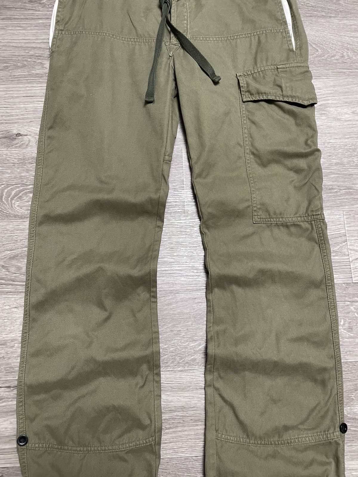 Golden Goose Archive Golden Goose Military Cargo Pants Adjustable Hem Size US 34 / EU 50 - 4 Thumbnail