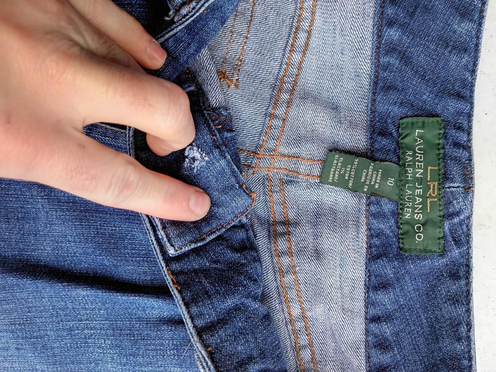 Polo Ralph Lauren Vintage Ralph Lauren Flared Denim Jeans Size ONE SIZE - 5 Thumbnail