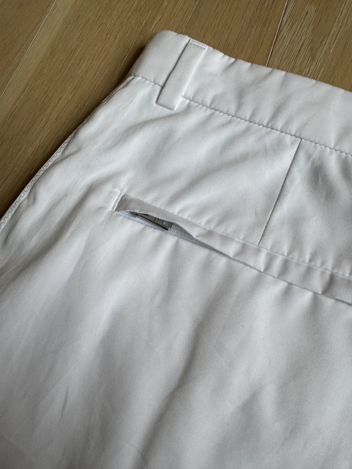 Prada Prada White Cotton Poplin Shorts size 54 Size US 38 / EU 54 - 5 Thumbnail