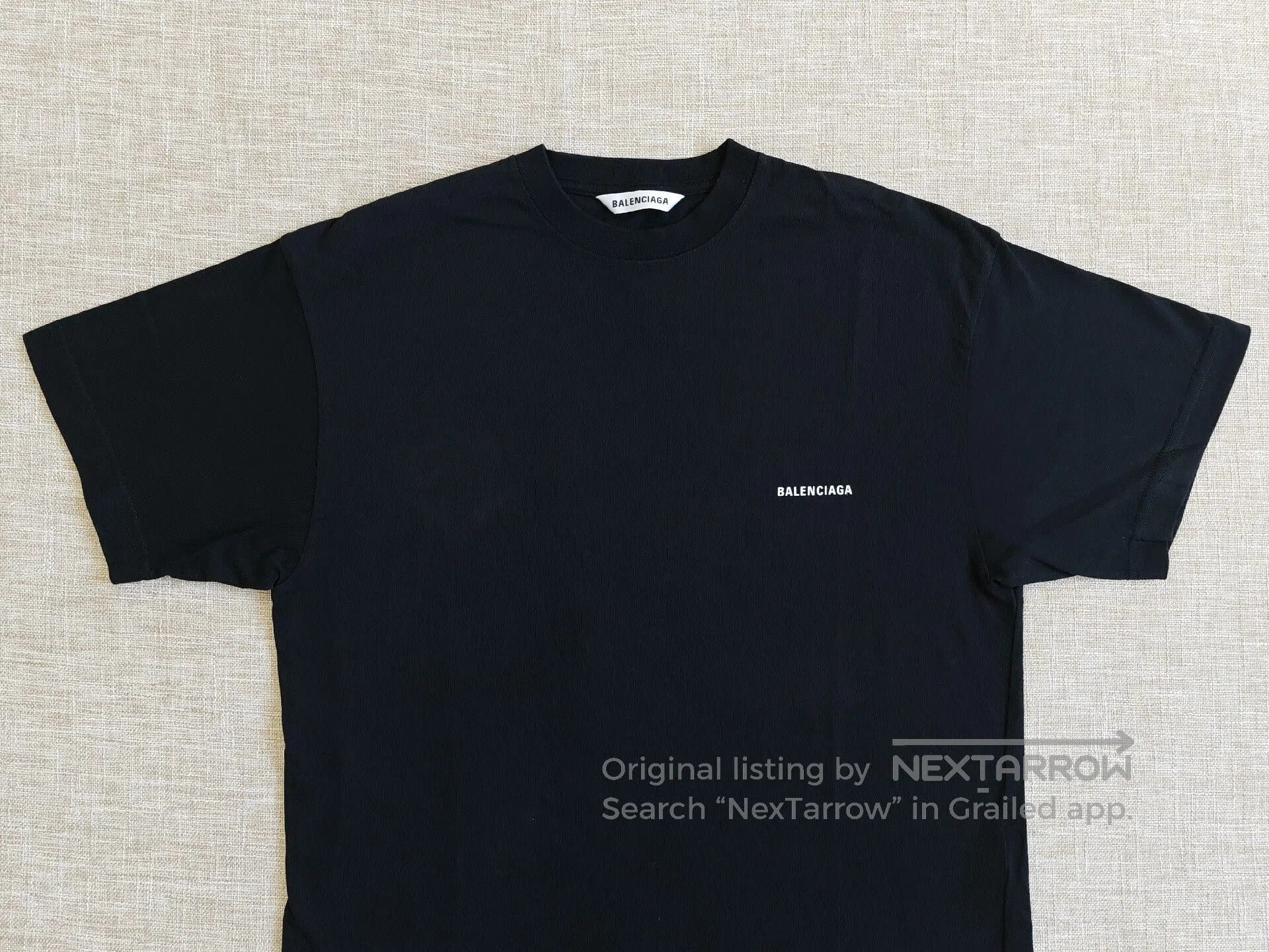 Balenciaga Balenciaga Short-Sleeve Logo T-Shirt. Size US M / EU 48-50 / 2 - 2 Thumbnail