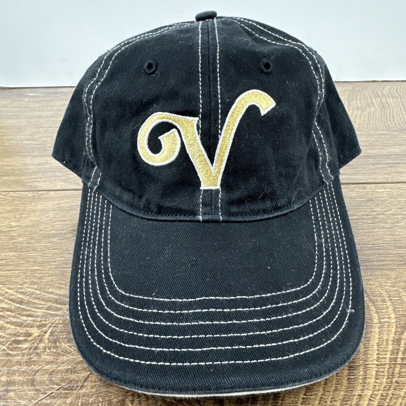 Other Vanderbilt Commodores Black Hat Adjustable Adult Size Hat Ca Size ONE SIZE - 5 Thumbnail